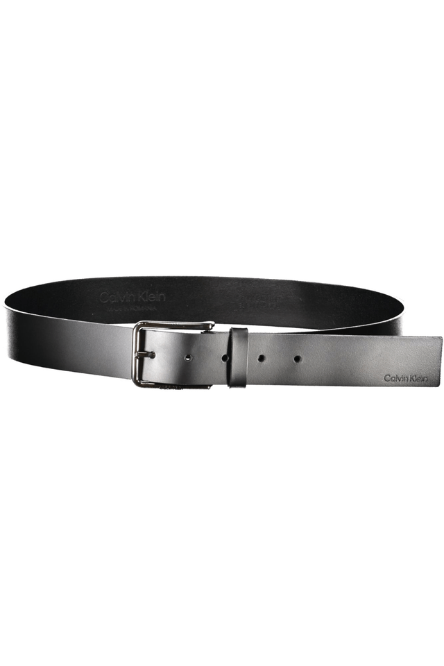 CALVIN KLEIN CINTURA IN PELLE UOMO NERO