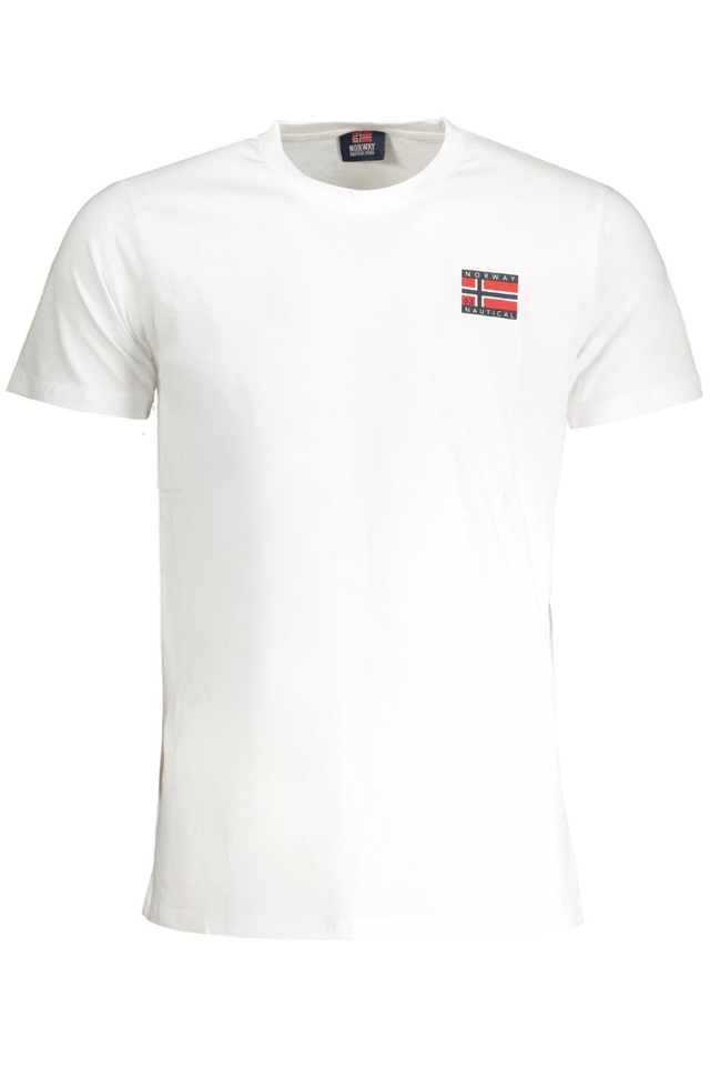 8956NORWAY 1963 T-SHIRT MANICHE CORTE UOMO BIANCO