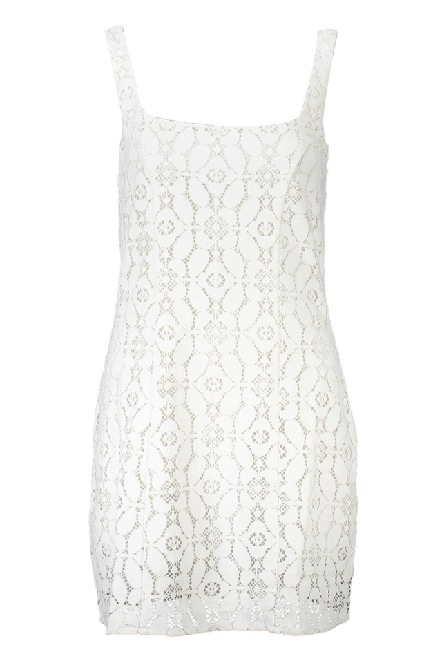3134DESIGUAL ABITO CORTO DONNA BIANCO