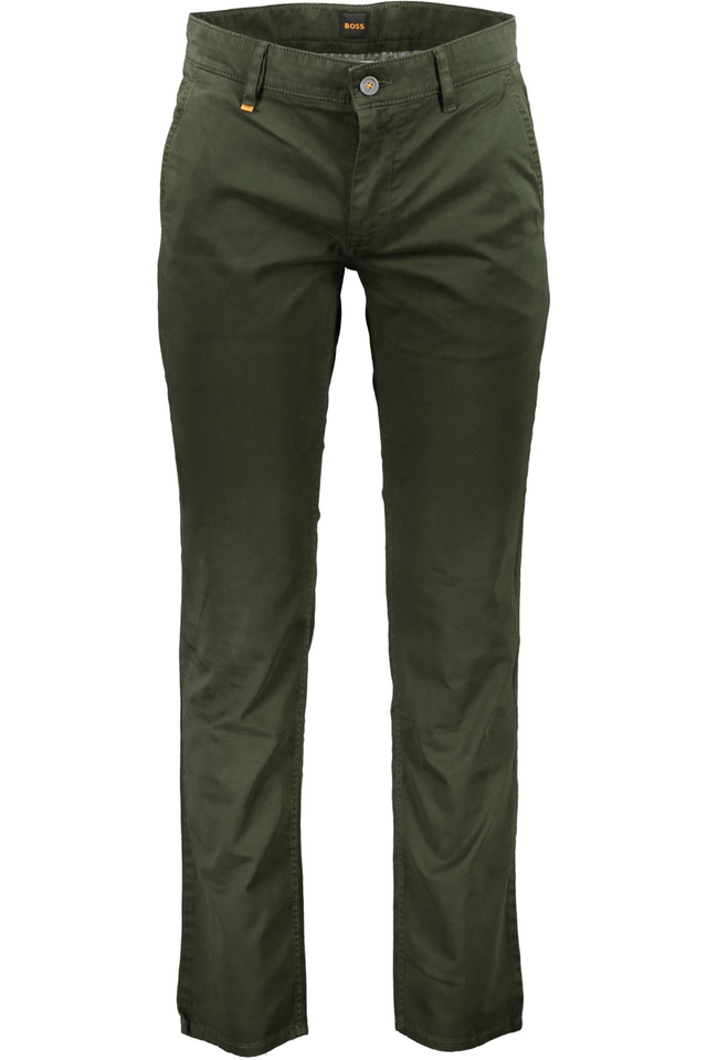7594HUGO BOSS PANTALONE UOMO VERDE