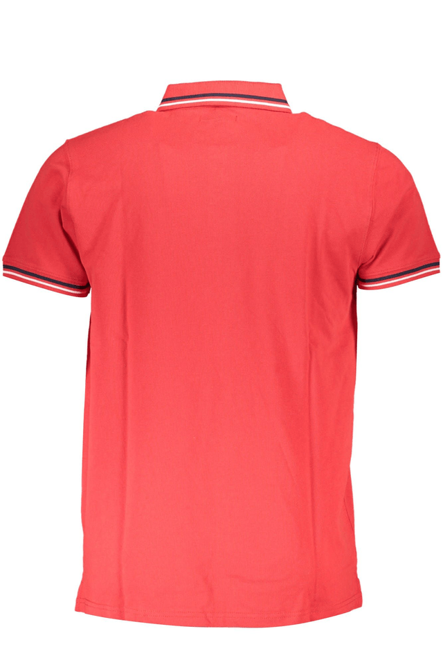 4563CAVALLI CLASS POLO MANICHE CORTE UOMO ROSSO