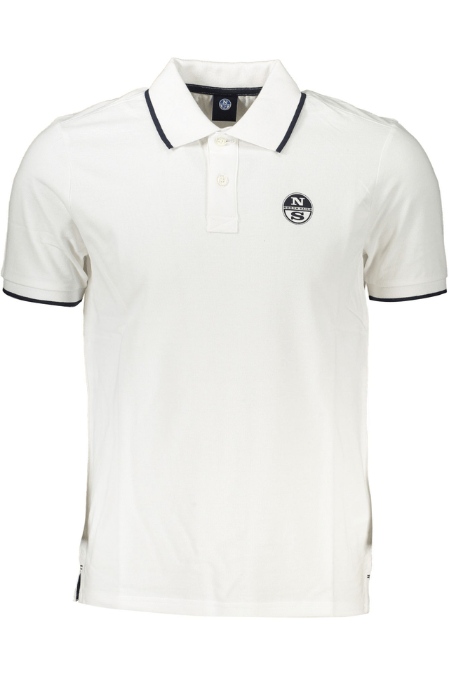 7100NORTH SAILS POLO MANICHE CORTE UOMO BIANCO