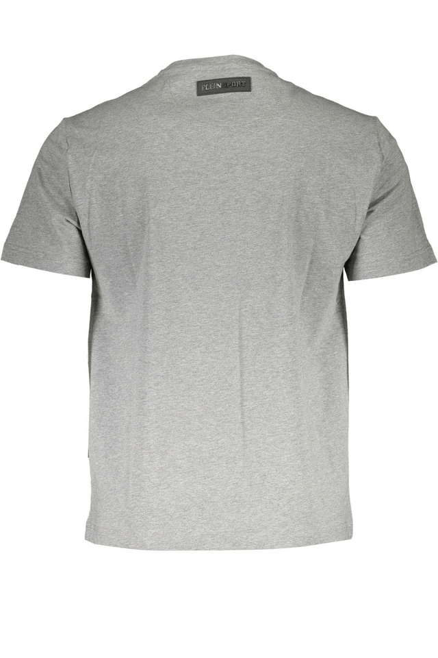 1317PLEIN SPORT T-SHIRT MANICHE CORTE UOMO GRIGIO