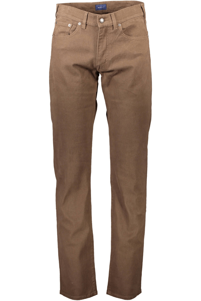 1106GANT PANTALONE UOMO MARRONE