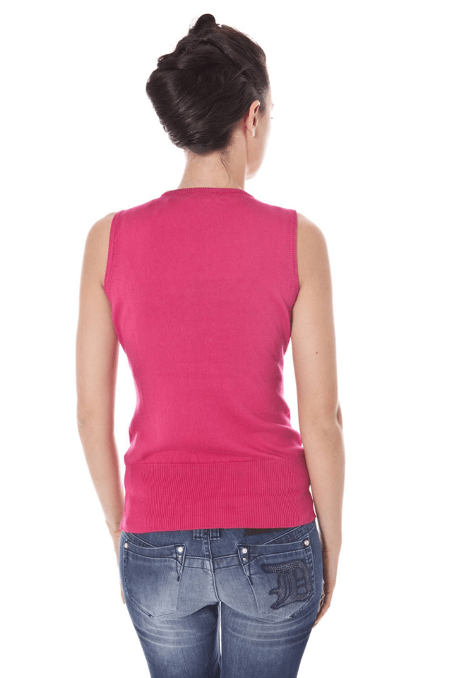 18DATCH GILET DONNA ROSA