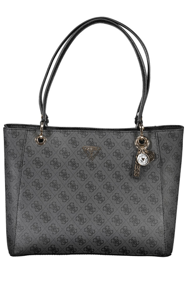 5159GUESS JEANS BORSA DONNA NERO