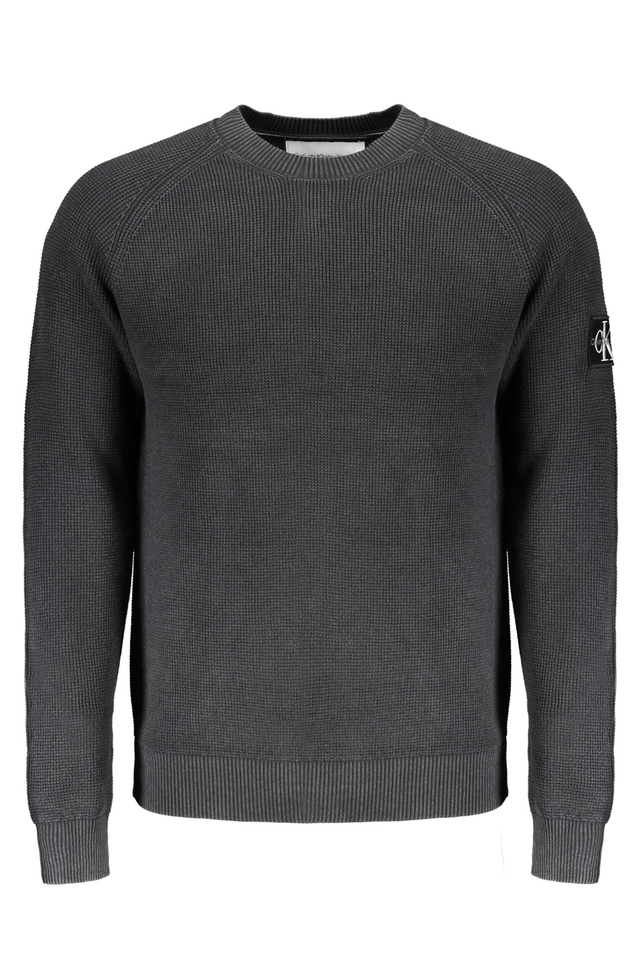 8460CALVIN KLEIN MAGLIA UOMO NERO