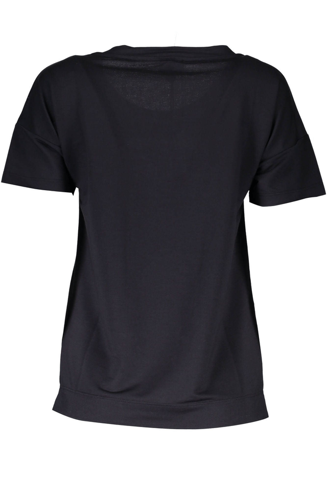 33JUST CAVALLI T-SHIRT MANICHE CORTE DONNA NERO