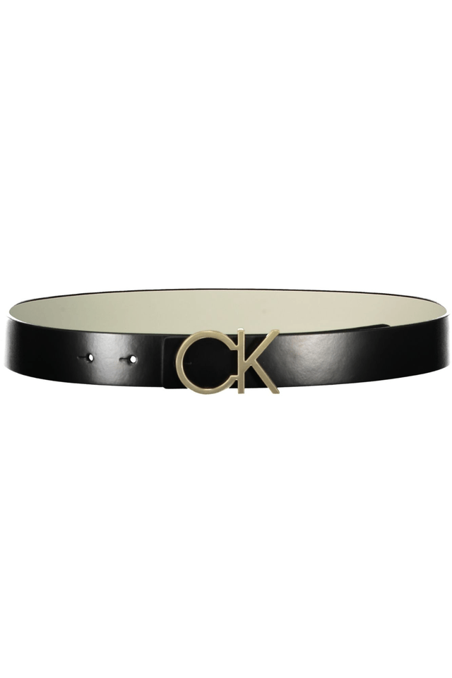 CALVIN KLEIN CINTURA IN PELLE DONNA NERO