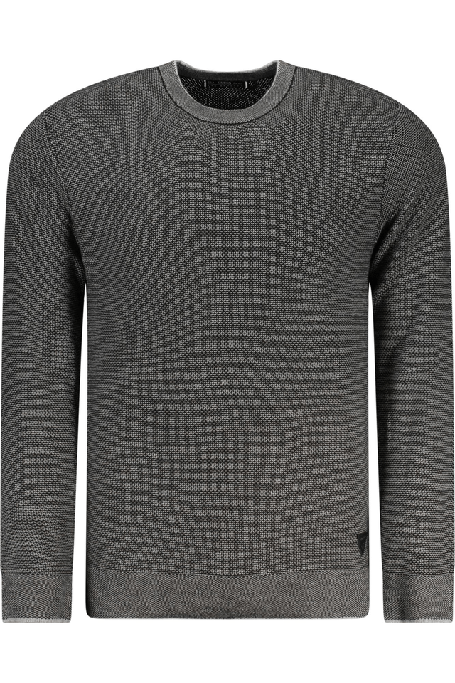 10326GUESS JEANS MAGLIA UOMO NERO