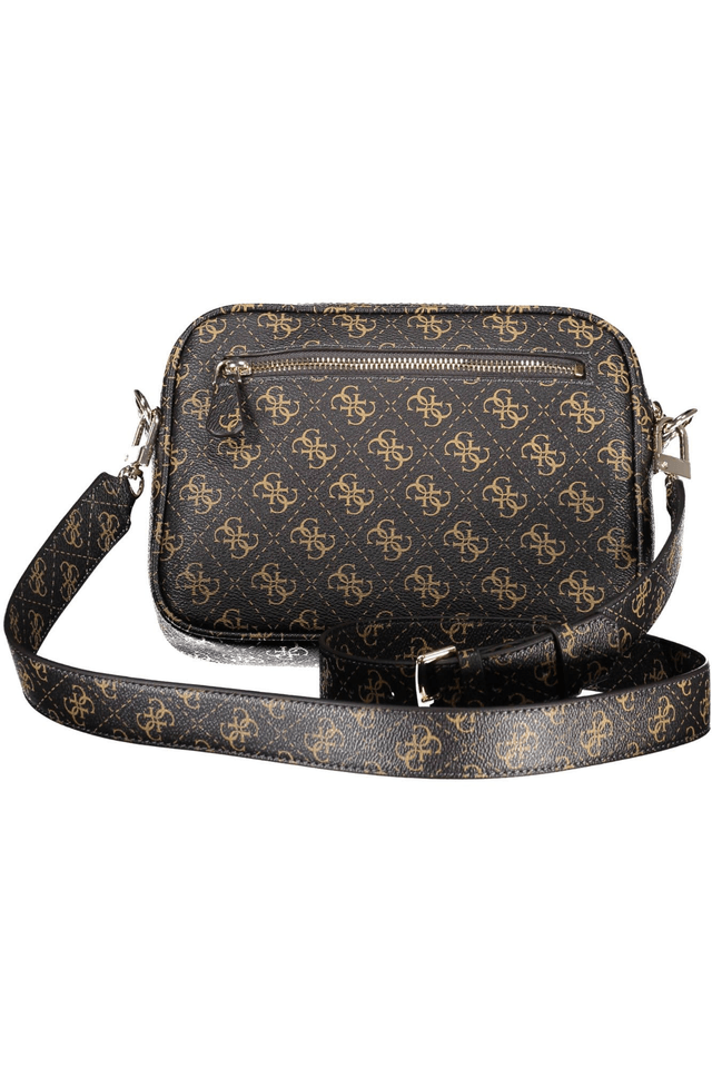 6520GUESS JEANS BORSA DONNA MARRONE
