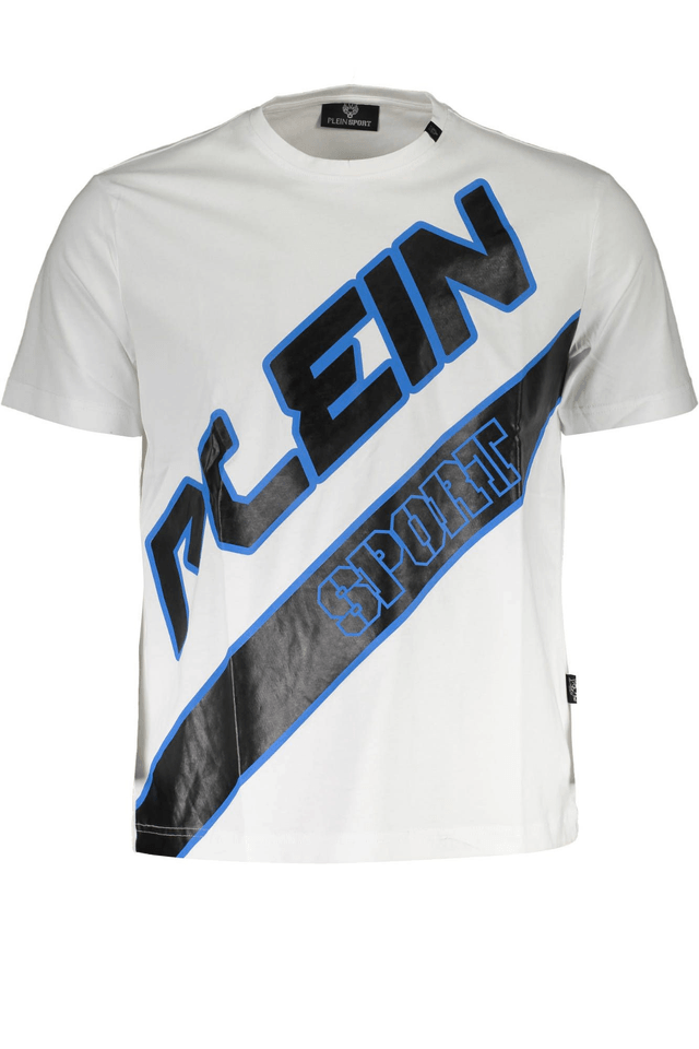 1331PLEIN SPORT T-SHIRT MANICHE CORTE UOMO BIANCO