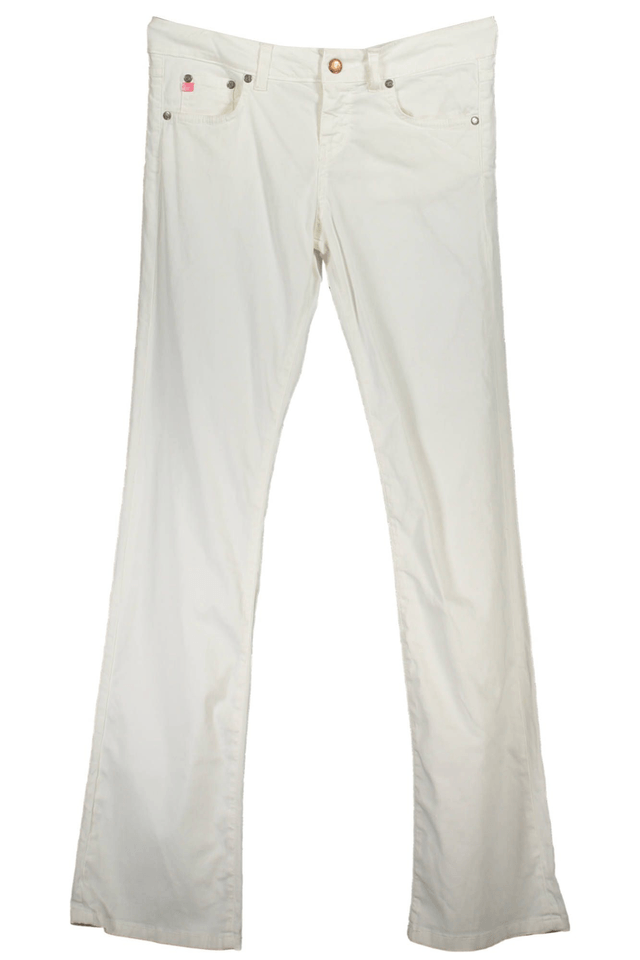 3164PHARD PANTALONE DONNA BIANCO