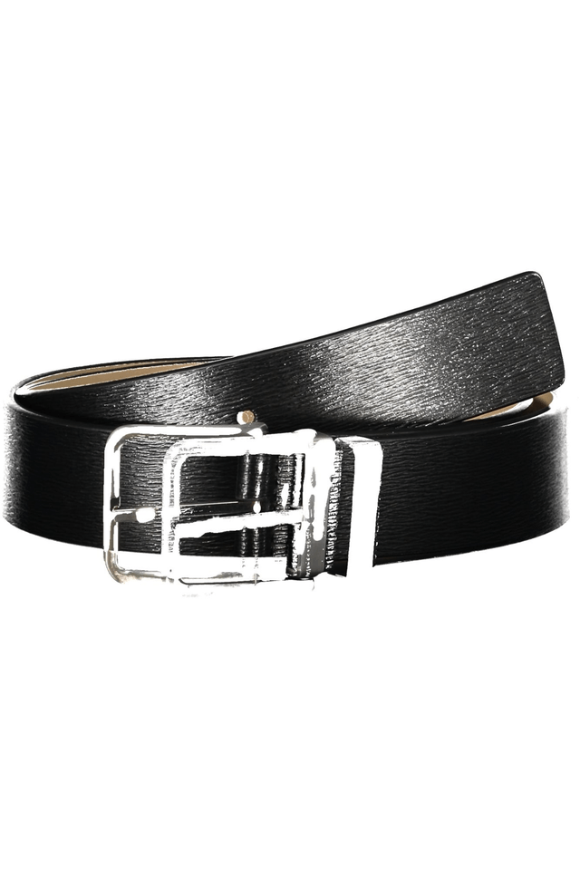 7244CALVIN KLEIN CINTURA IN PELLE UOMO NERO