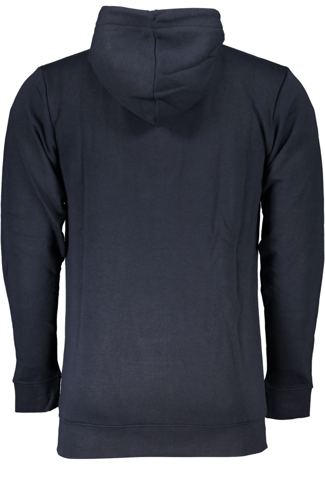 6822CAVALLI CLASS FELPA CON ZIP UOMO BLU