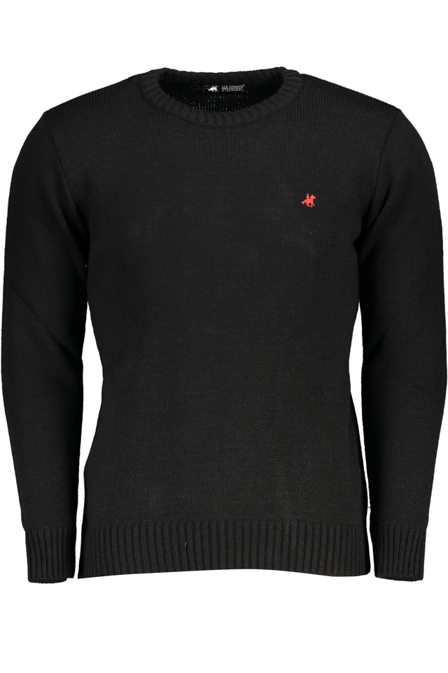6098U.S. GRAND POLO MAGLIONE UOMO NERO