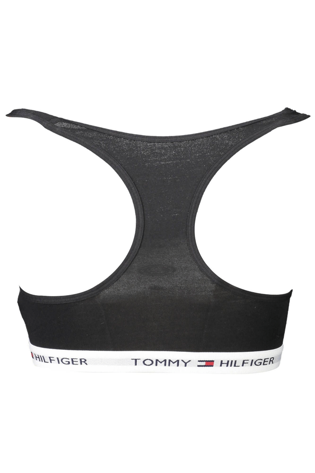 326TOMMY HILFIGER REGGISENO A BALCONCINO DONNA NERO