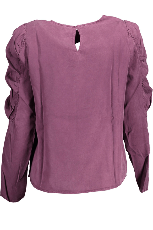2095DESIGUAL CAMICIA MANICHE LUNGHE DONNA VIOLA