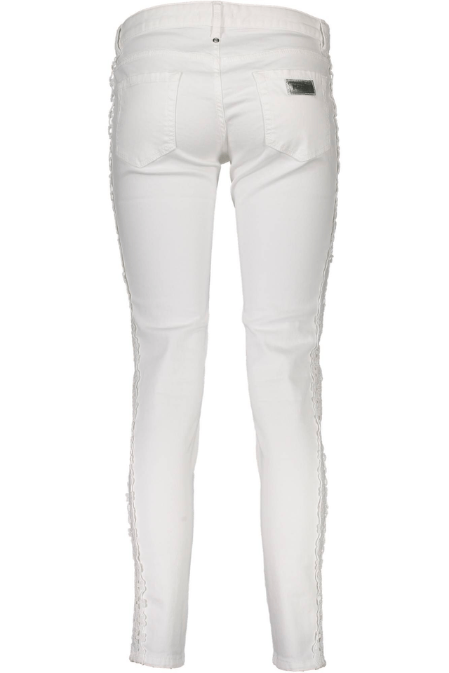 947JUST CAVALLI PANTALONE DONNA BIANCO