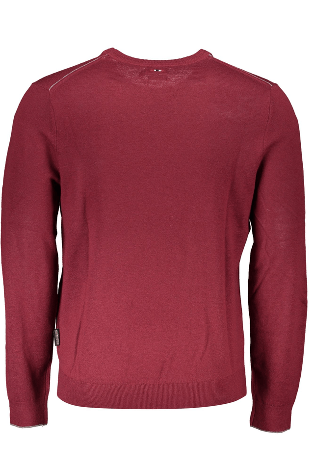 5773NAPAPIJRI MAGLIONE UOMO ROSSO