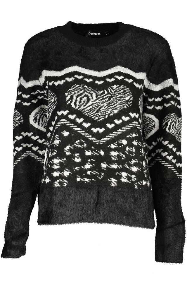 5519DESIGUAL MAGLIONE DONNA NERO