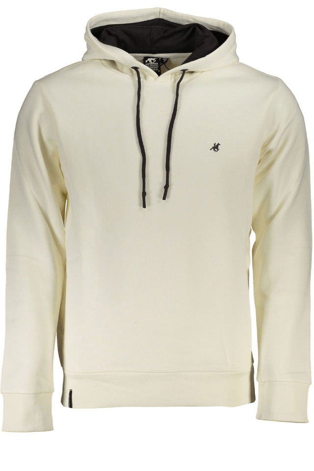4847U.S. GRAND POLO FELPA SENZA ZIP UOMO BIANCO