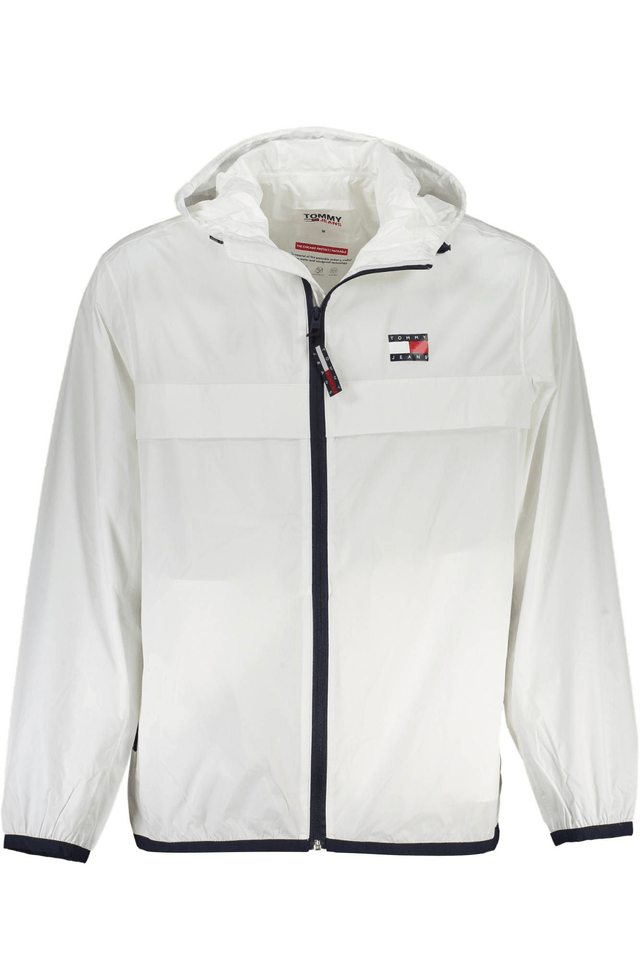 4666TOMMY HILFIGER GIACCA SPORTIVA UOMO BIANCO