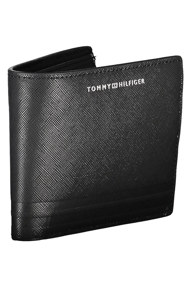3718TOMMY HILFIGER PORTAFOGLIO UOMO NERO