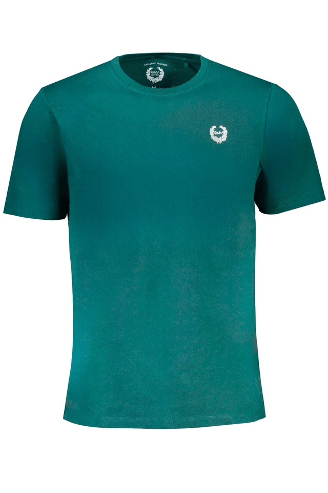9620GIAN MARCO VENTURI T-SHIRT MANICHE CORTE UOMO VERDE