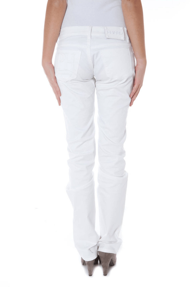 149PHARD PANTALONE DONNA BIANCO