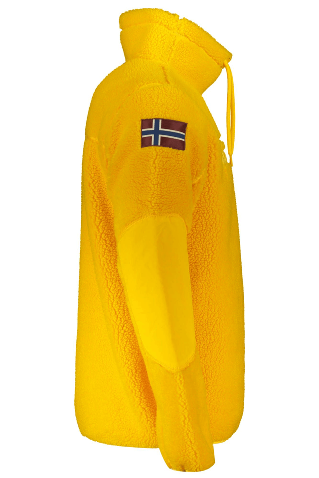 4317NAPAPIJRI FELPA SENZA ZIP UOMO GIALLO