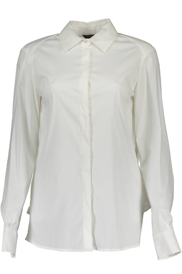31GUESS MARCIANO CAMICIA MANICHE LUNGHE DONNA BIANCO