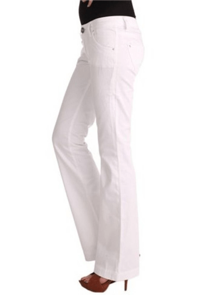 137PHARD PANTALONE DONNA BIANCO