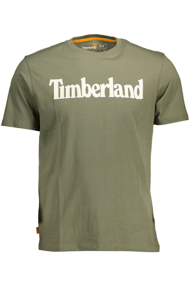 1487TIMBERLAND T-SHIRT MANICHE CORTE UOMO VERDE