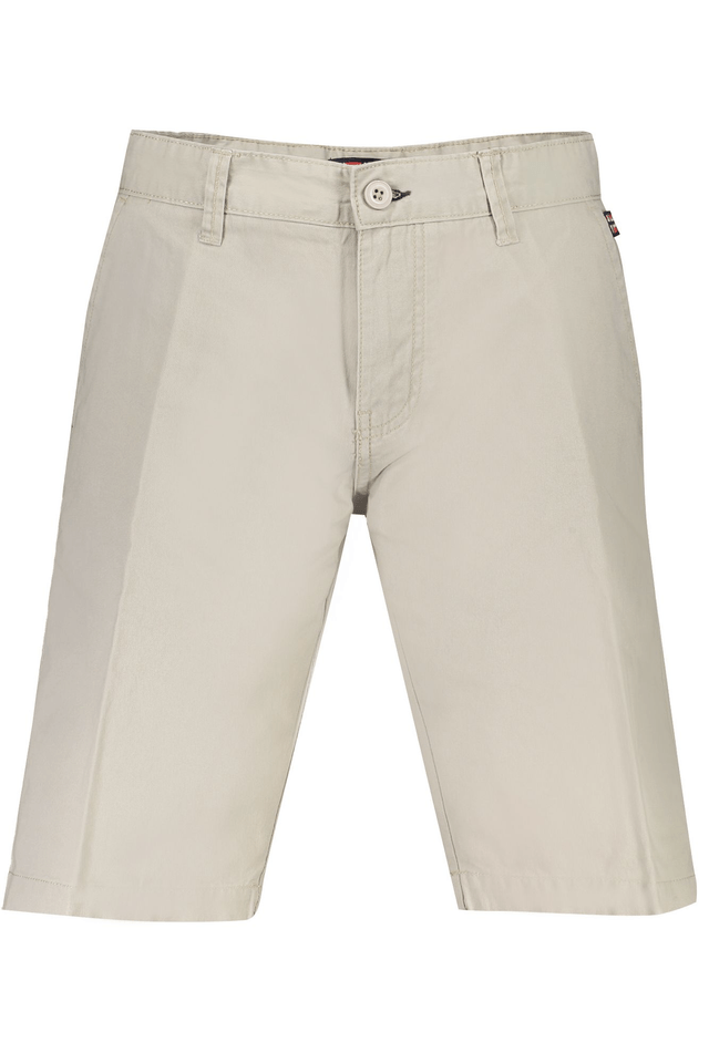 8379NORWAY 1963 PANTALONE BERMUDA UOMO BEIGE