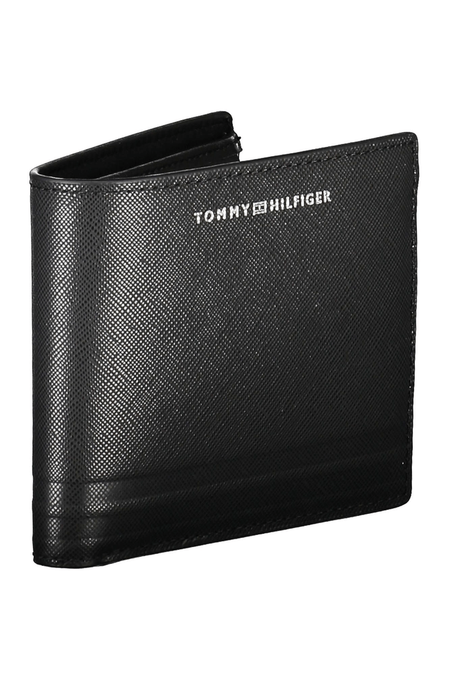 3721TOMMY HILFIGER PORTAFOGLIO UOMO NERO