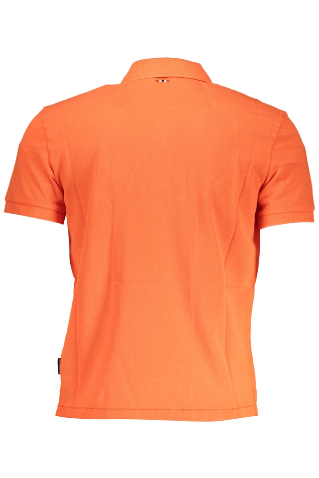 3435NAPAPIJRI POLO MANICHE CORTE UOMO ROSSO