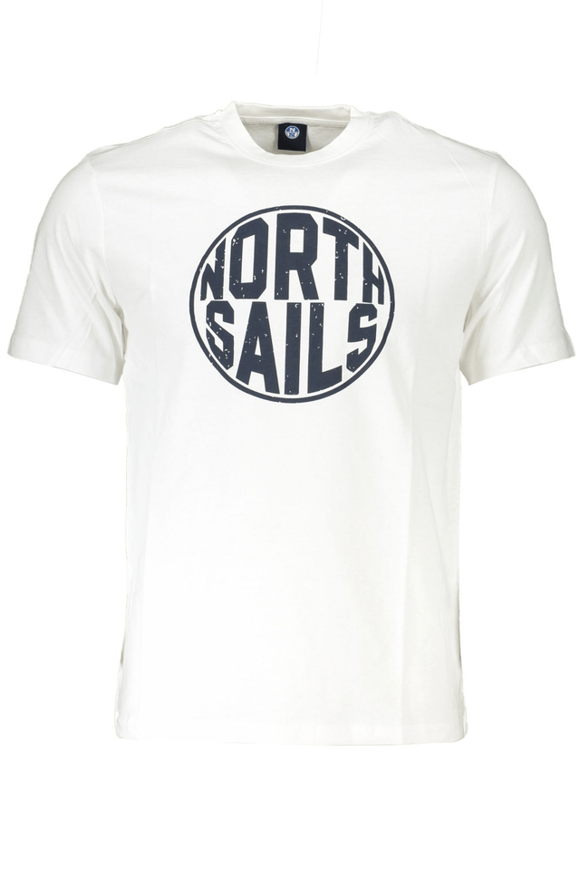 7498NORTH SAILS T-SHIRT MANICHE CORTE UOMO BIANCO