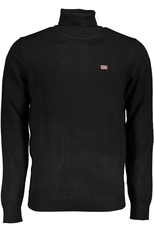 6586NORWAY 1963 MAGLIONE UOMO NERO