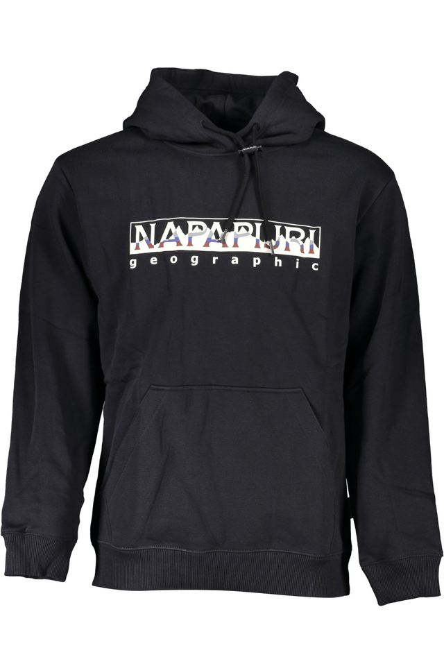 5758NAPAPIJRI FELPA SENZA ZIP UOMO NERO