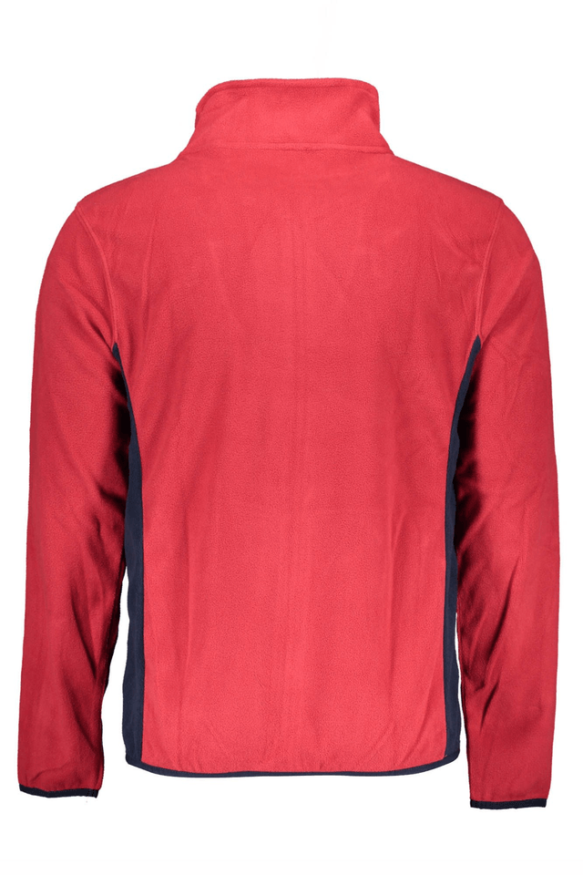 2260NORWAY 1963 FELPA CON ZIP UOMO ROSSO