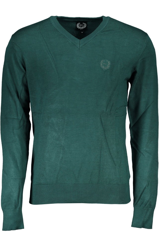 6196GIAN MARCO VENTURI MAGLIA UOMO VERDE