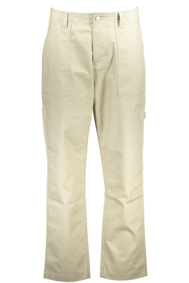 5856CALVIN KLEIN PANTALONE UOMO BEIGE