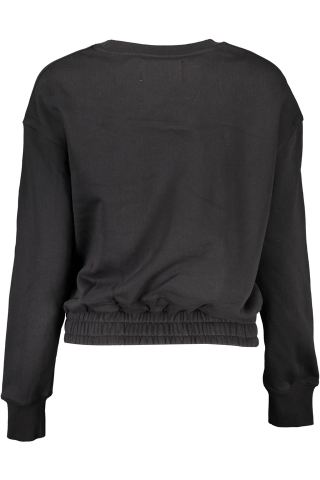 1847CALVIN KLEIN FELPA SENZA ZIP DONNA NERO