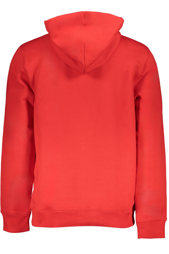9139TOMMY HILFIGER FELPA SENZA ZIP UOMO ROSSO