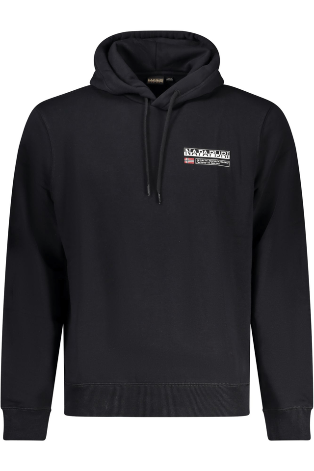 10363NAPAPIJRI FELPA SENZA ZIP UOMO NERO