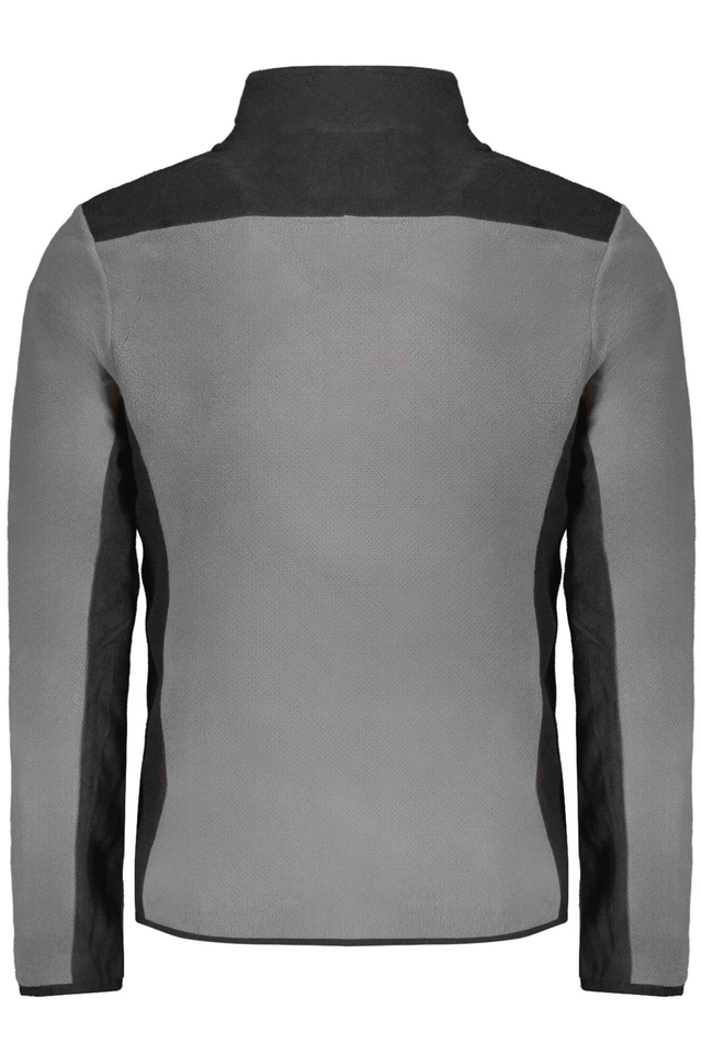 10185NORWAY 1963 FELPA CON ZIP UOMO GRIGIO