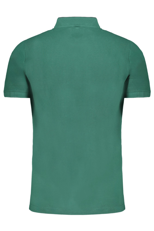 9645GIAN MARCO VENTURI POLO MANICHE CORTE UOMO VERDE