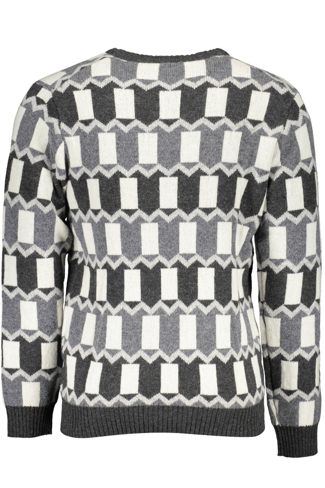 602GANT MAGLIONE UOMO GRIGIO