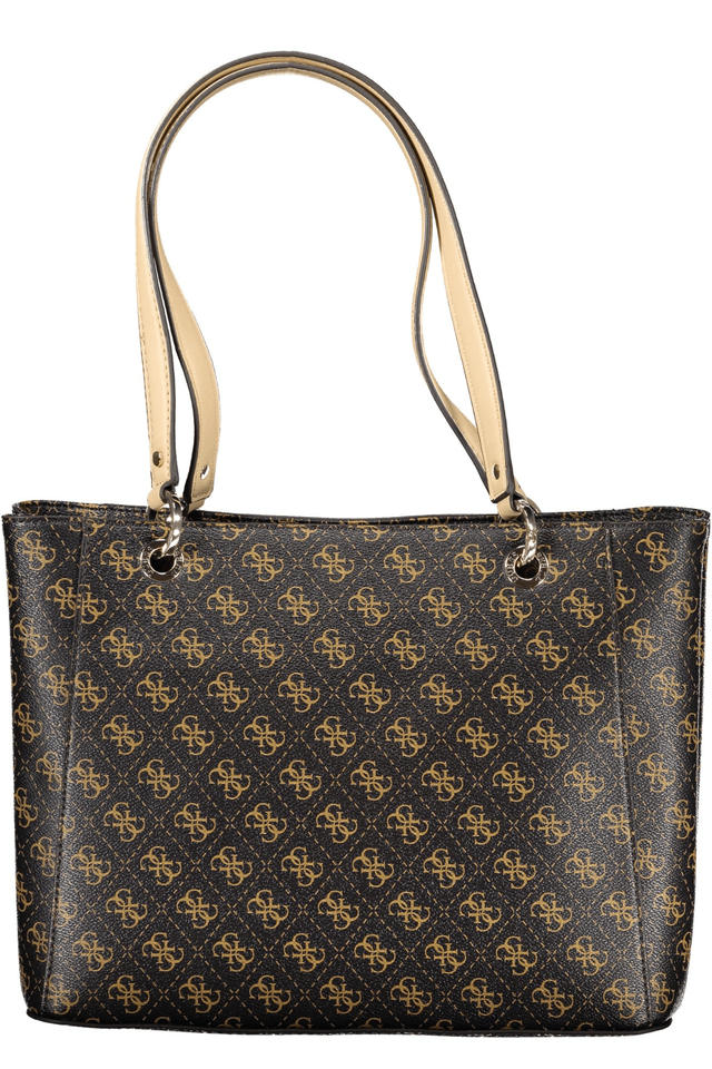 10470GUESS JEANS BORSA DONNA MARRONE